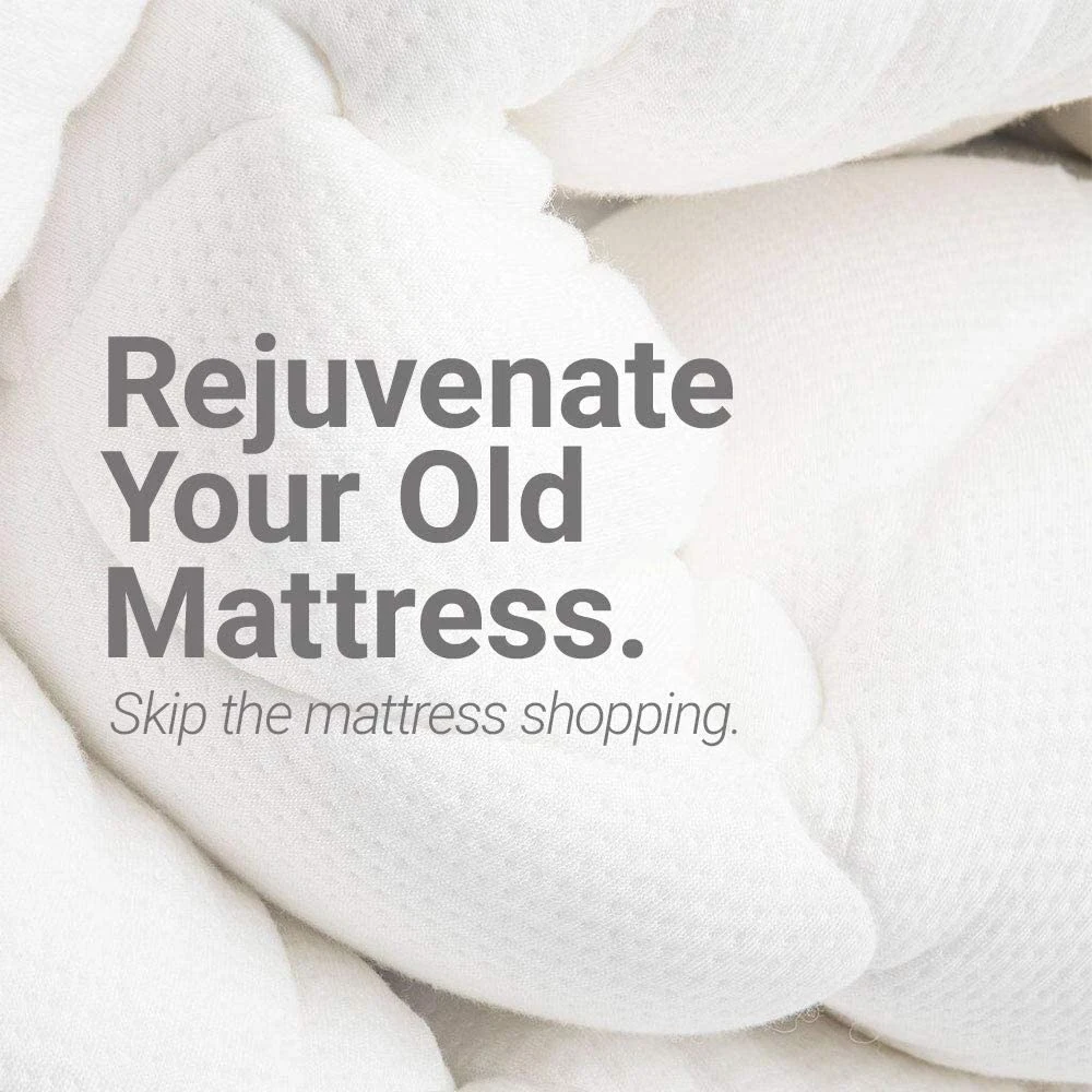 Luxury Cool-Touch Rayon Bamboo Mattress Topper Pad Quilted Mattress Topper