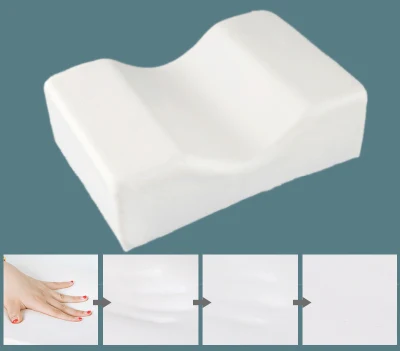 Cuscino per ginocchia pieghevole in memory foam per alleviare il dolore durante il sonno. Cuscino per gambe per alleviare la sciatica e il mal di schiena